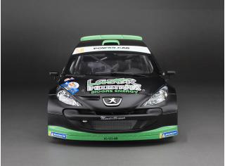 Peugeot 207 S2000 – #58 C.Breen /S.Marshall – Monza Rally Show 2013, matt black/green SunStar Metallmodell 1:18